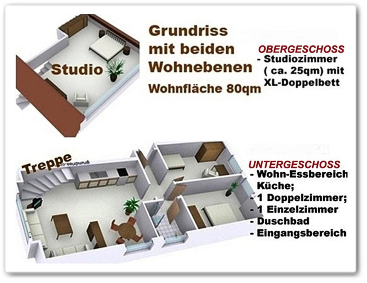 4-zimmer-ferienwohnung Deichwiese In / 3 Schlafzimmer / Garten / 2 - 5 Pers Westerland