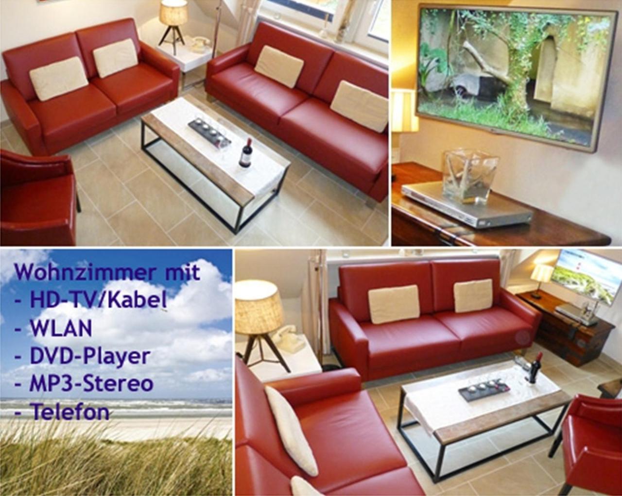 4-zimmer-ferienwohnung Deichwiese In / 3 Schlafzimmer / Garten / 2 - 5 Pers Apartment Westerland